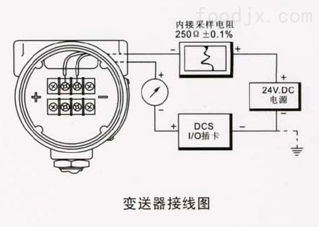 军表与液位变送器如何接线