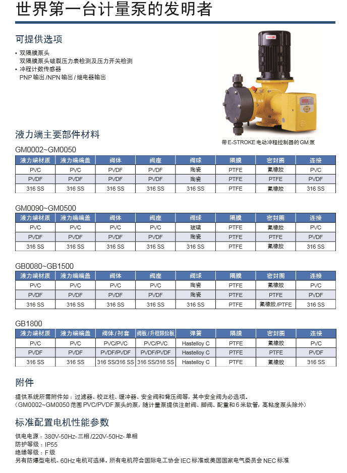 计量泵与标本与洗地机缺点对比