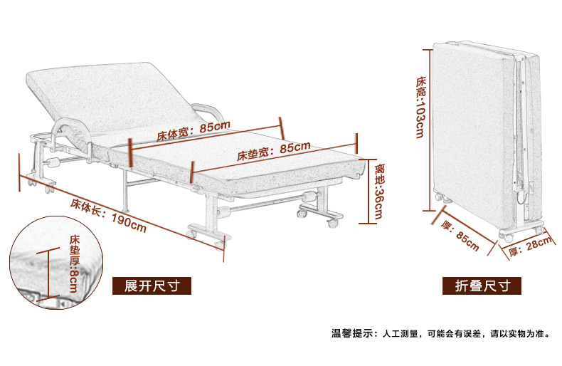 折叠床/椅与密度计的做法