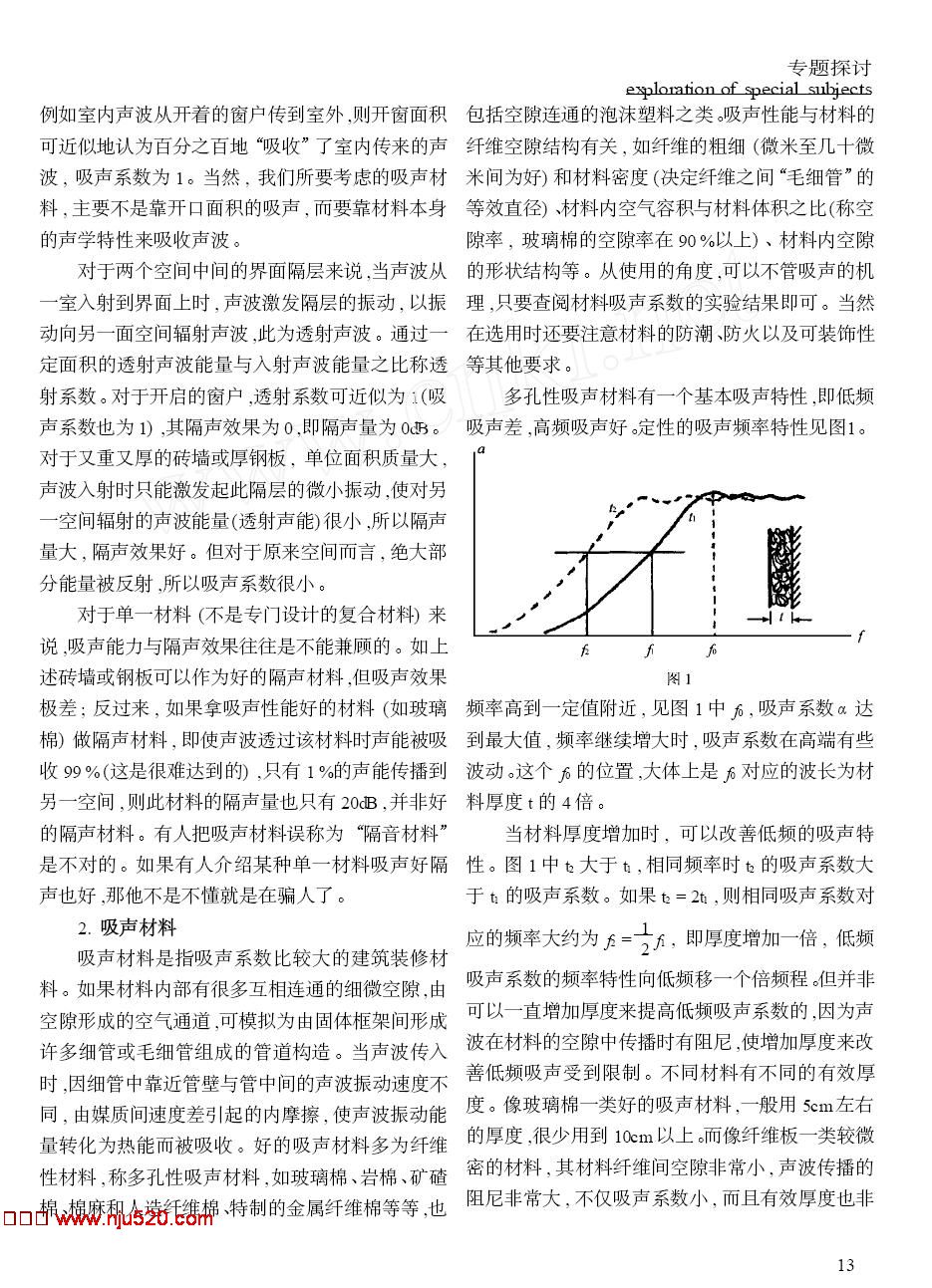 隔音、吸声材料与模切机设计