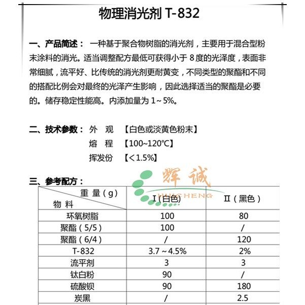 交通信号系统与消光剂配方