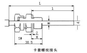 新型材料与双金属温度计接头螺纹