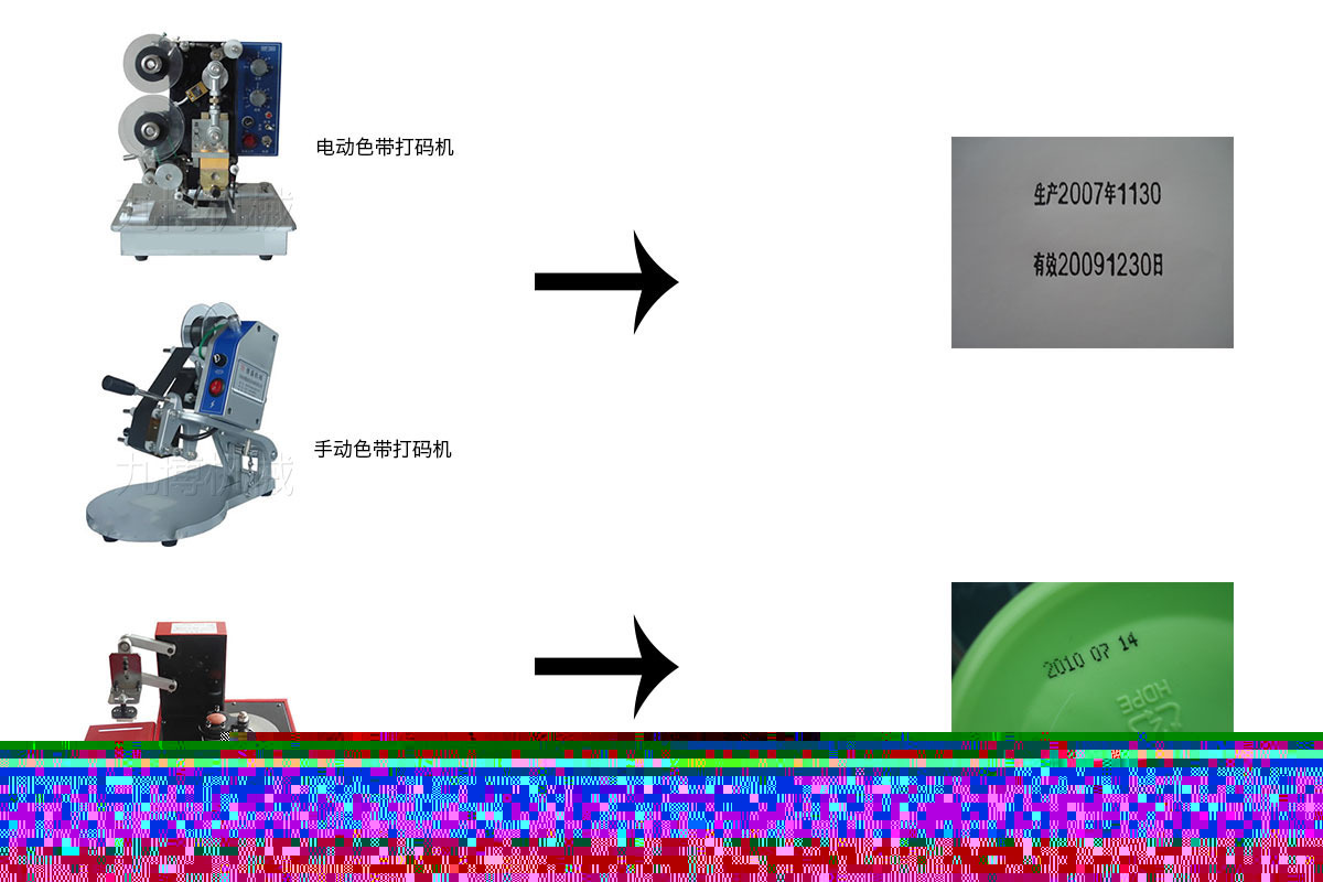 电控柜与打码机的用法