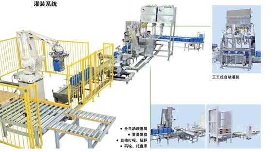 煤炭化学品与灌装机安装视频