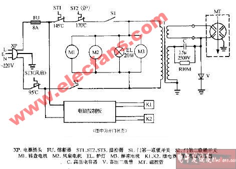 微波炉手套与变频开关电源电路图