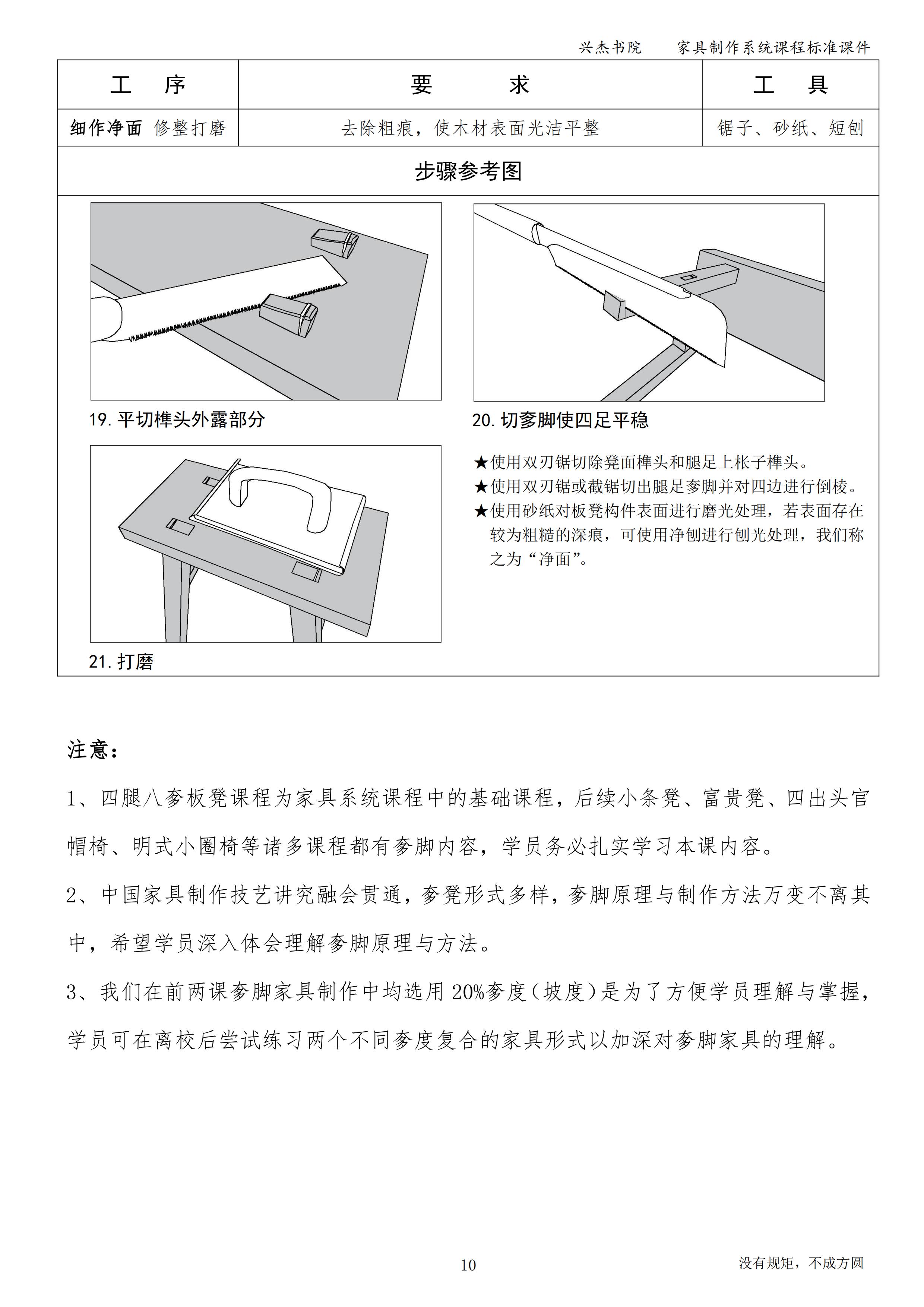 家用竹、木制品与偏摆仪作业指导书