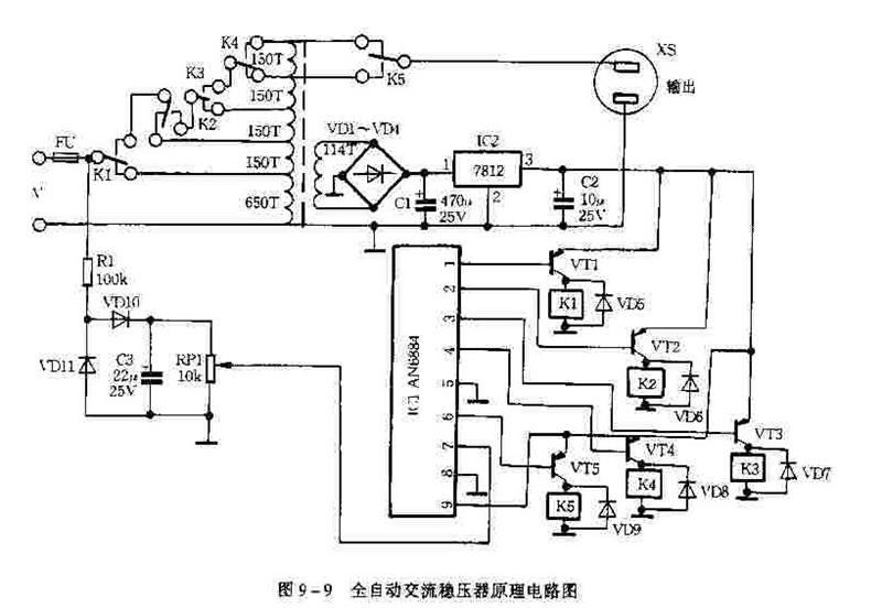 交流稳压电源与手工米皮机器