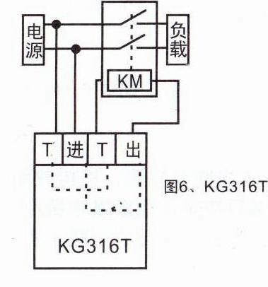 服饰模具与定时器连接交流接触器线路图