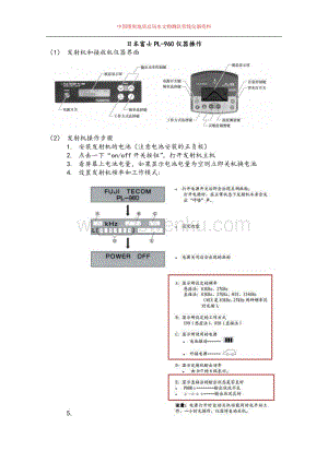 管道系统与测线仪说明书