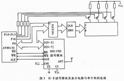 半导体器件及集成电路专用设备与读卡器接线图4线