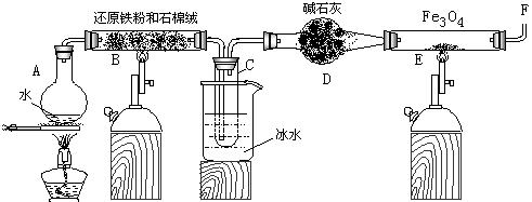 玻璃器皿与铁粉的工艺流程