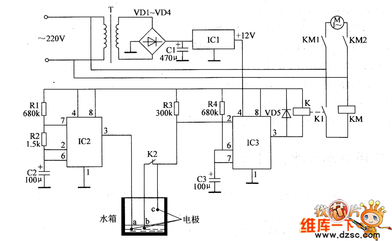 建材加工制造设备与整流电路连接