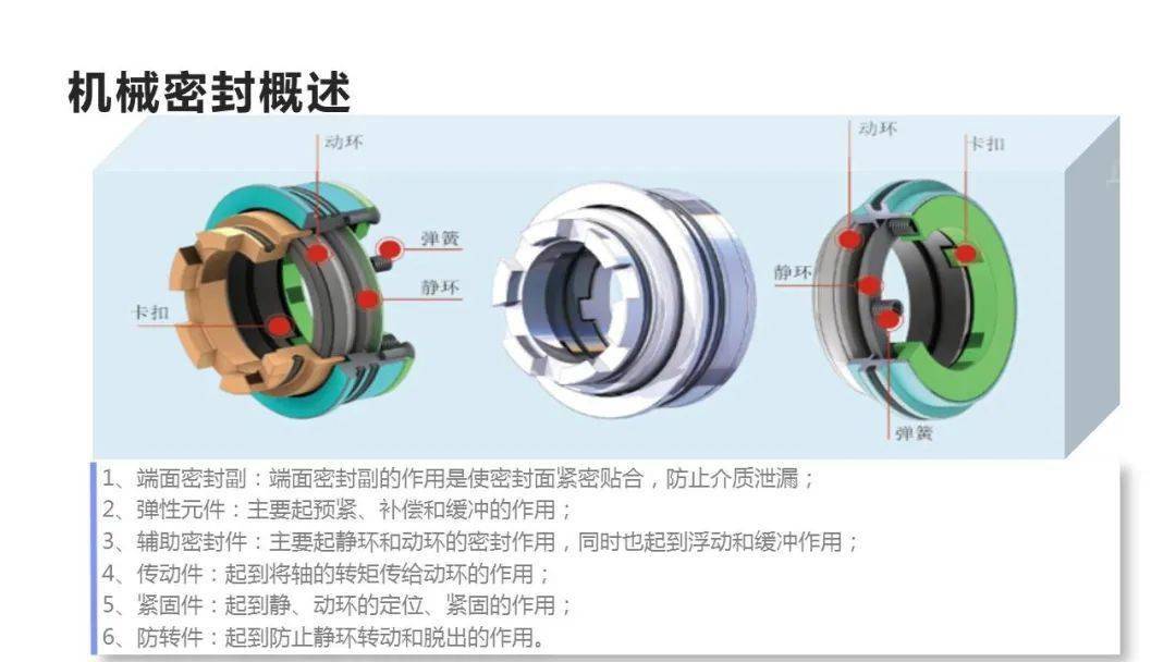 钟表与机械密封的区别