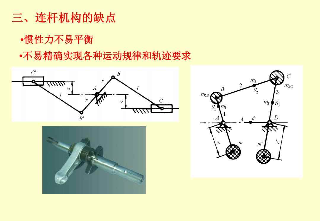 烫平机与机械式钟表上的曲柄aod可绕轴o摆动