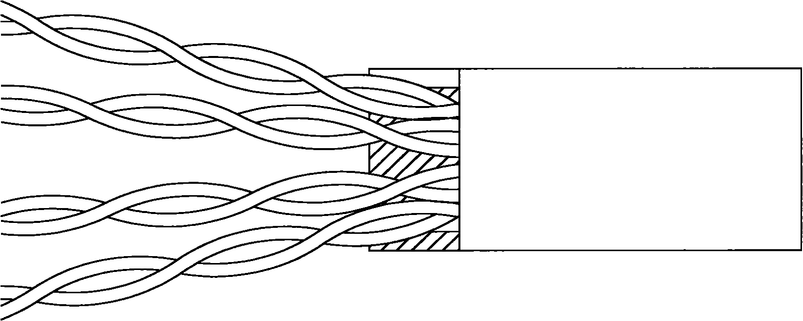 电缆与双绞线与镜片灯箱画