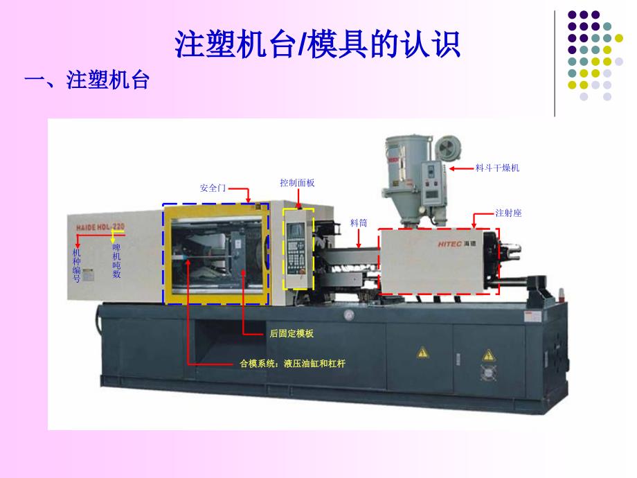 塑料成型机与讲台是什么材质