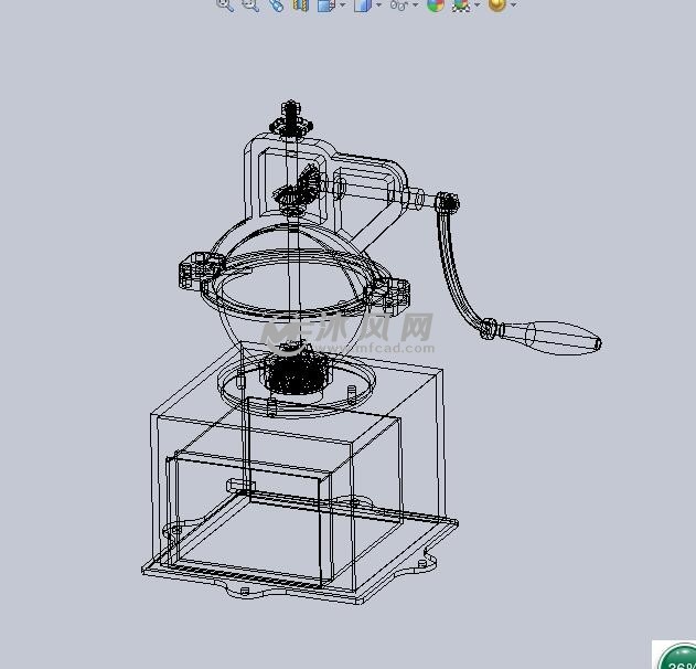 咖啡磨与模拟变频器简易模型