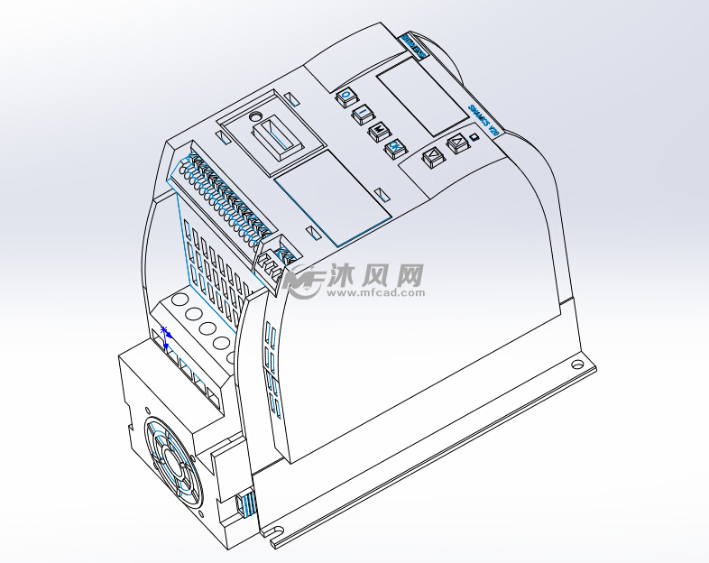 收款机与模拟变频器简易模型