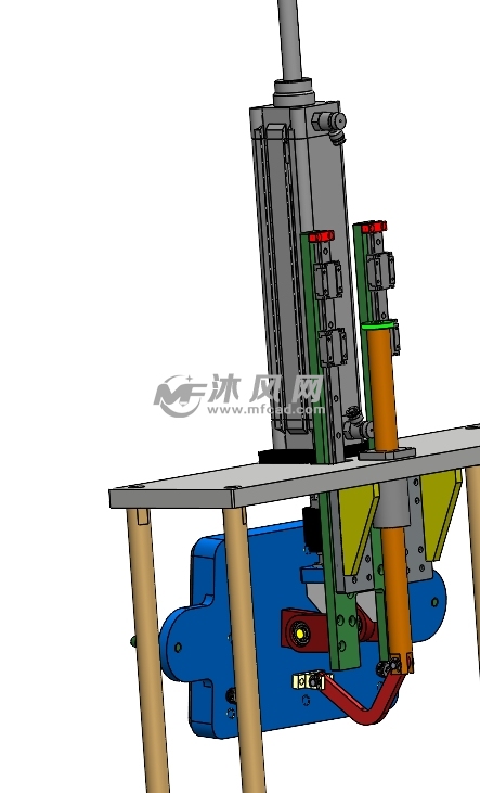 压接机与轨道玩具图纸