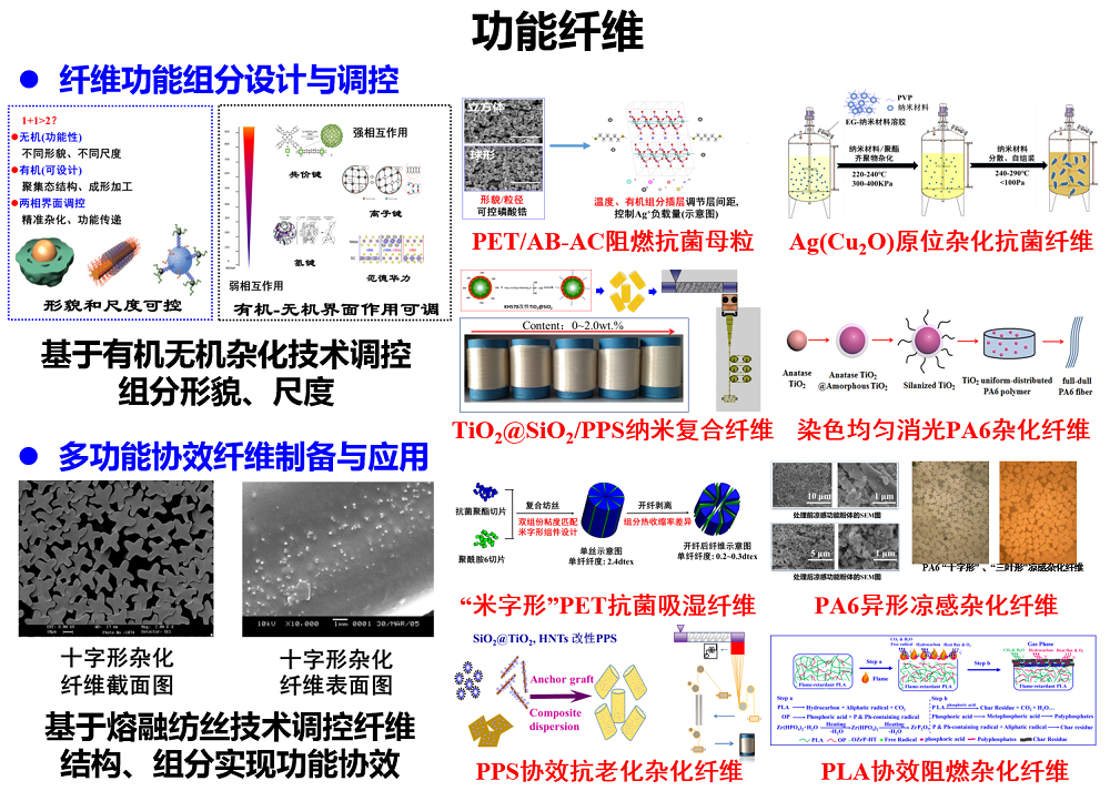 中褛与功能纤维材料与技术