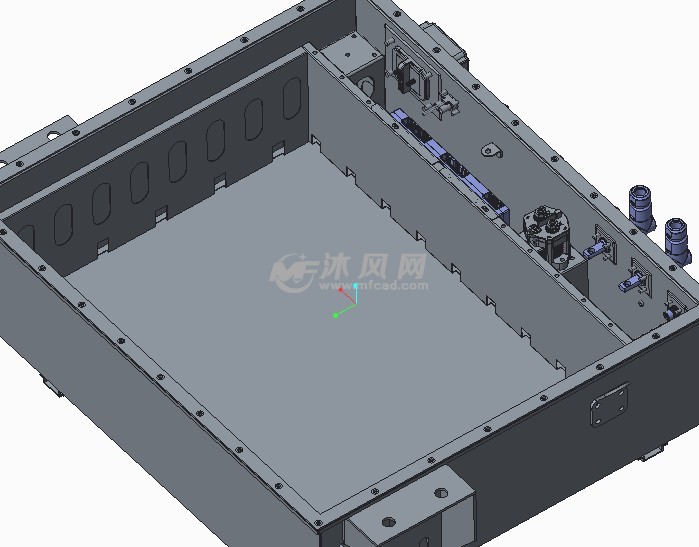 网络机柜与手机中板压铸模具