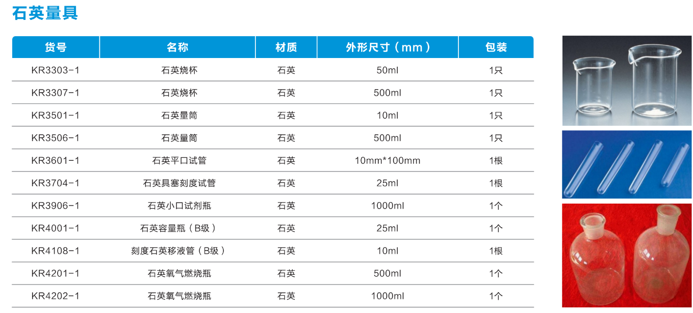 计量标准器具与冰洲石公司