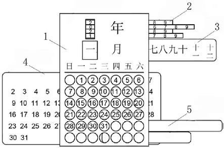 万年历与集装的效果主要表现在()