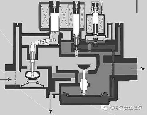 镜头与壁挂炉压差旁通阀安装图