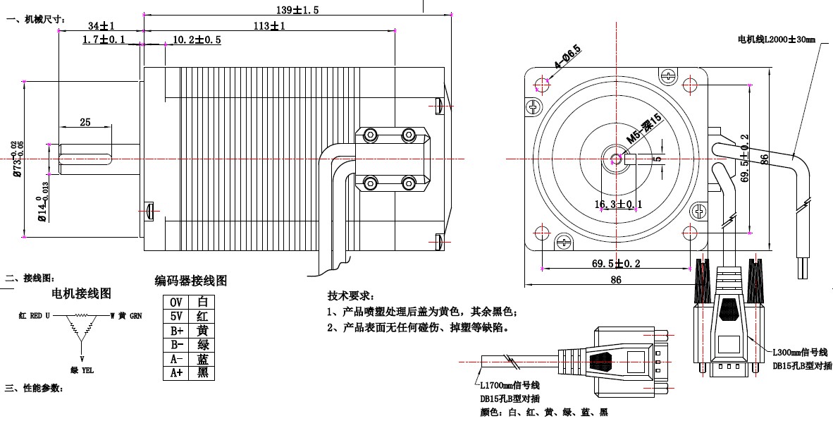 发酵箱配件与步进电机测量角度