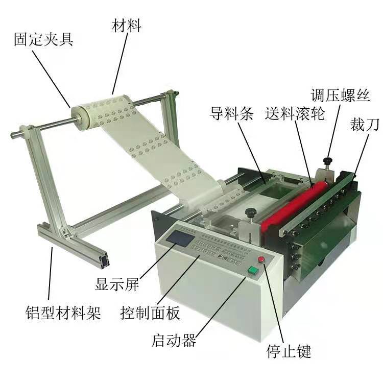 绒布与切纸机拆装图解