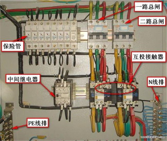 套链与保险器件与电工维修灯具的区别