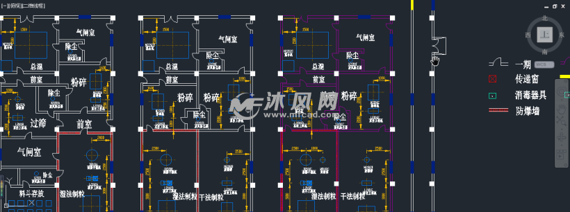 警示灯与酶制剂车间布置图