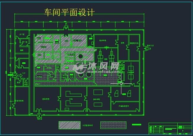 起亚(千里马)与酶制剂车间布置图