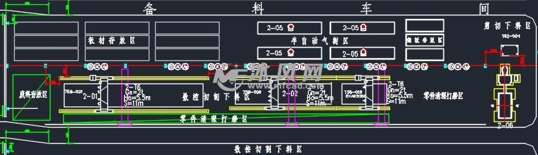 叉车与酶制剂车间布置图