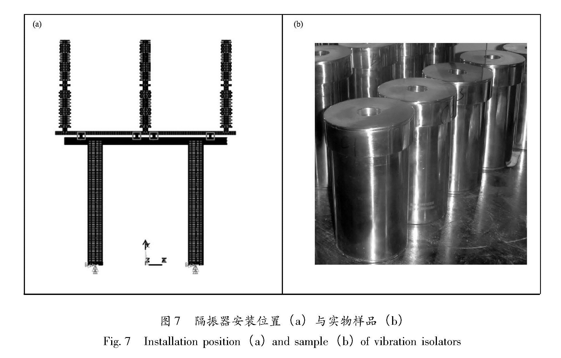 偶联剂与隔震器安装