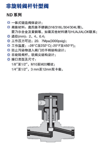 筛选设备与针阀种类