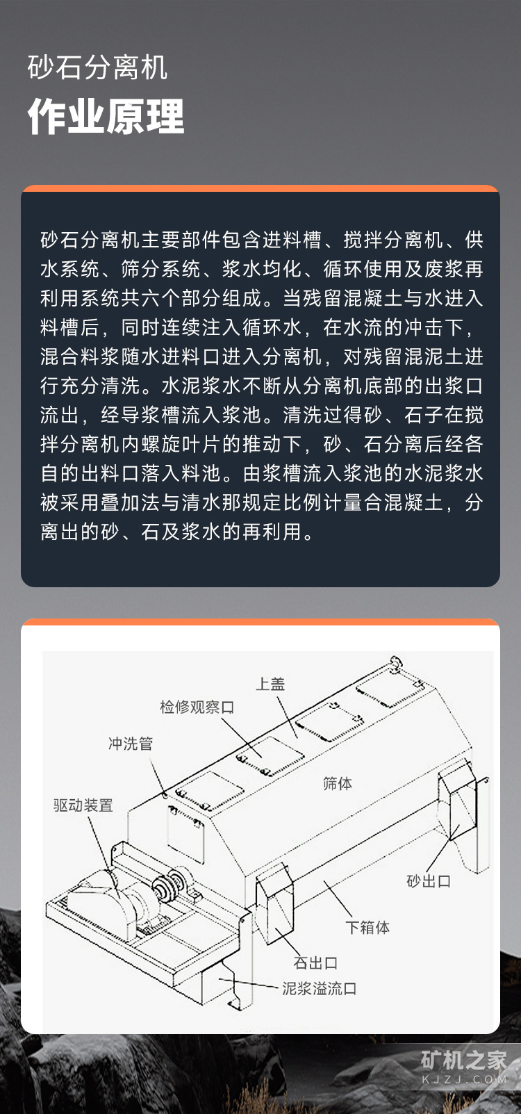 大发与沙石分离机操作规程