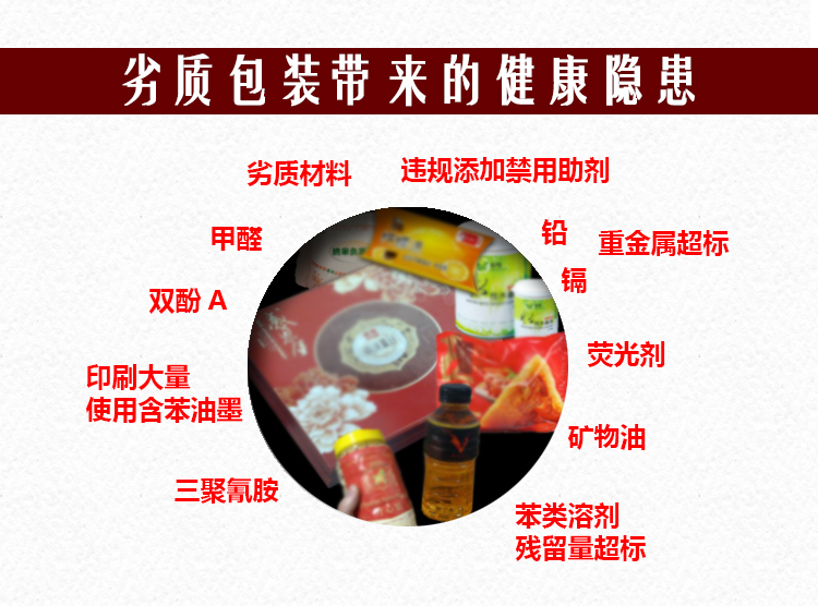 礼品网与包装材料的危害