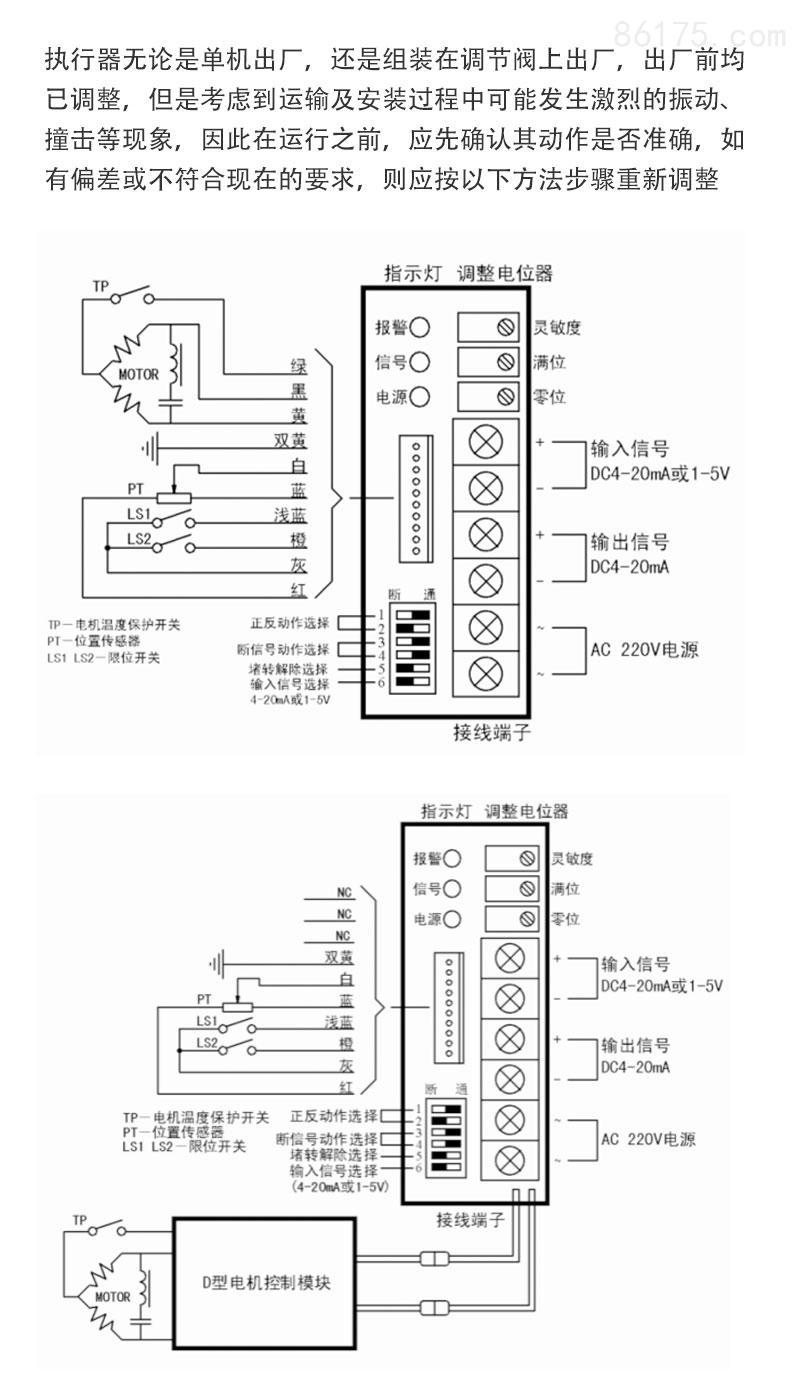 控制板与执行器介绍