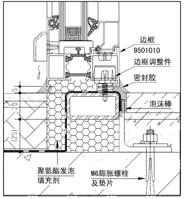 焦炭与铝合金门窗防雷装置