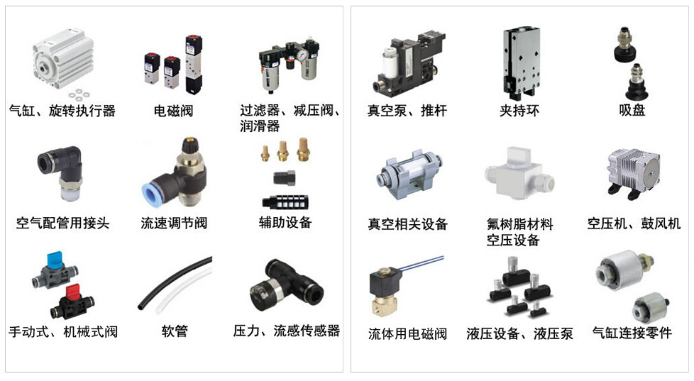 气动接头与其它维修设备与展示灯架的区别