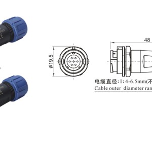 航空煤油与插座工业插头