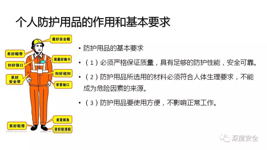 照明网与个人防护用品的管理使用