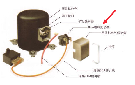 压缩机与轻触开关如何安装