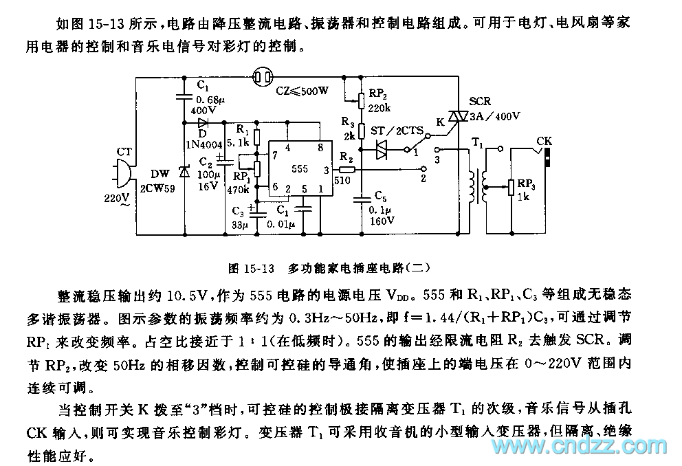 桌面插座与家用电器集成电路应用大全