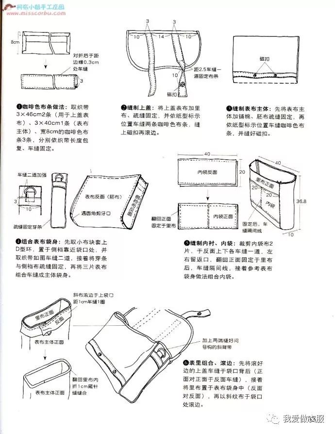 投资咨询与制作斜挎包图纸和做法的详细讲解