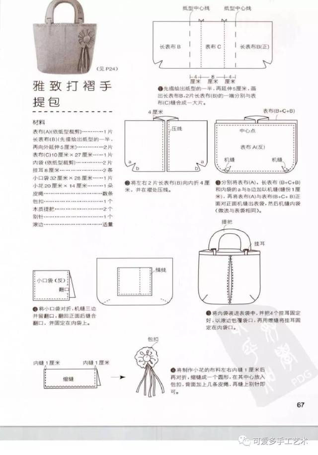 其它防护保养品与制作斜挎包图纸和做法的详细讲解