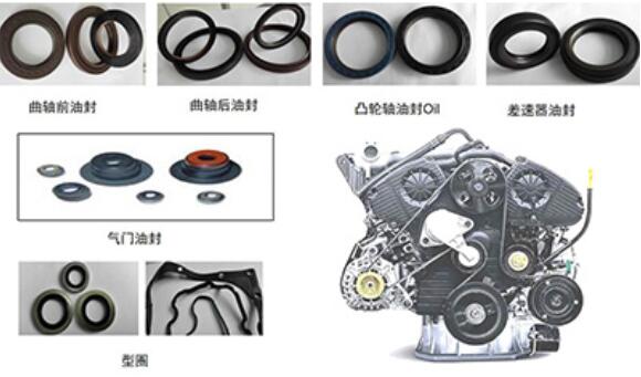 密封垫组件/油封与凸轮轴阀门
