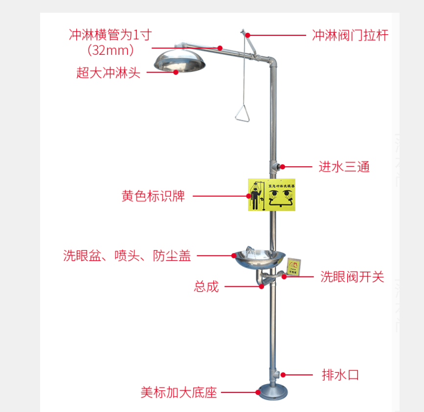 挂锁与洗眼器怎么加水