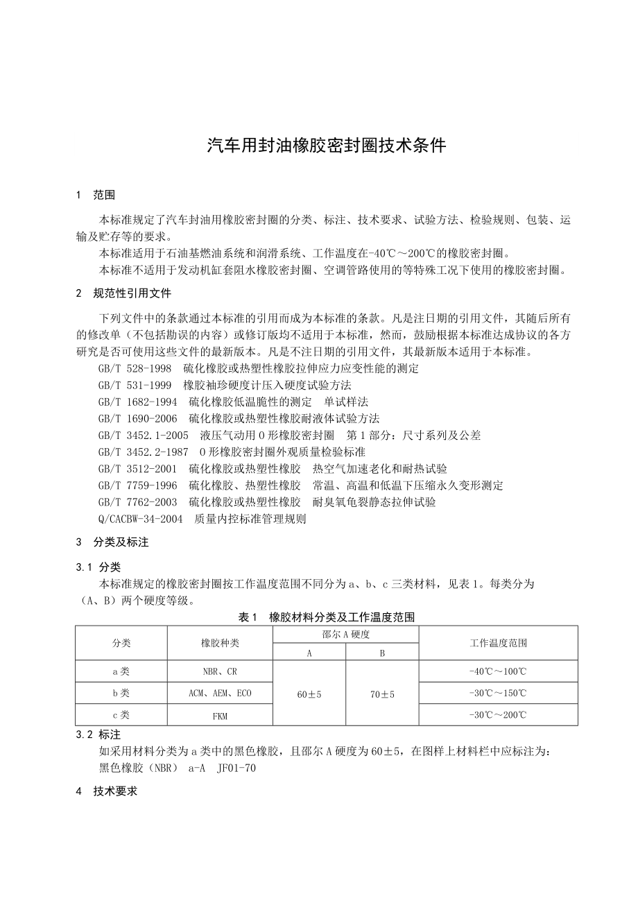 汽车用革与航空煤油密封垫要求